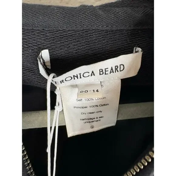 Veronica Beard Hoodie Dickey French Terry Athleisure Streetwear Casual Sz 00-14 - Picture 9 of 9
